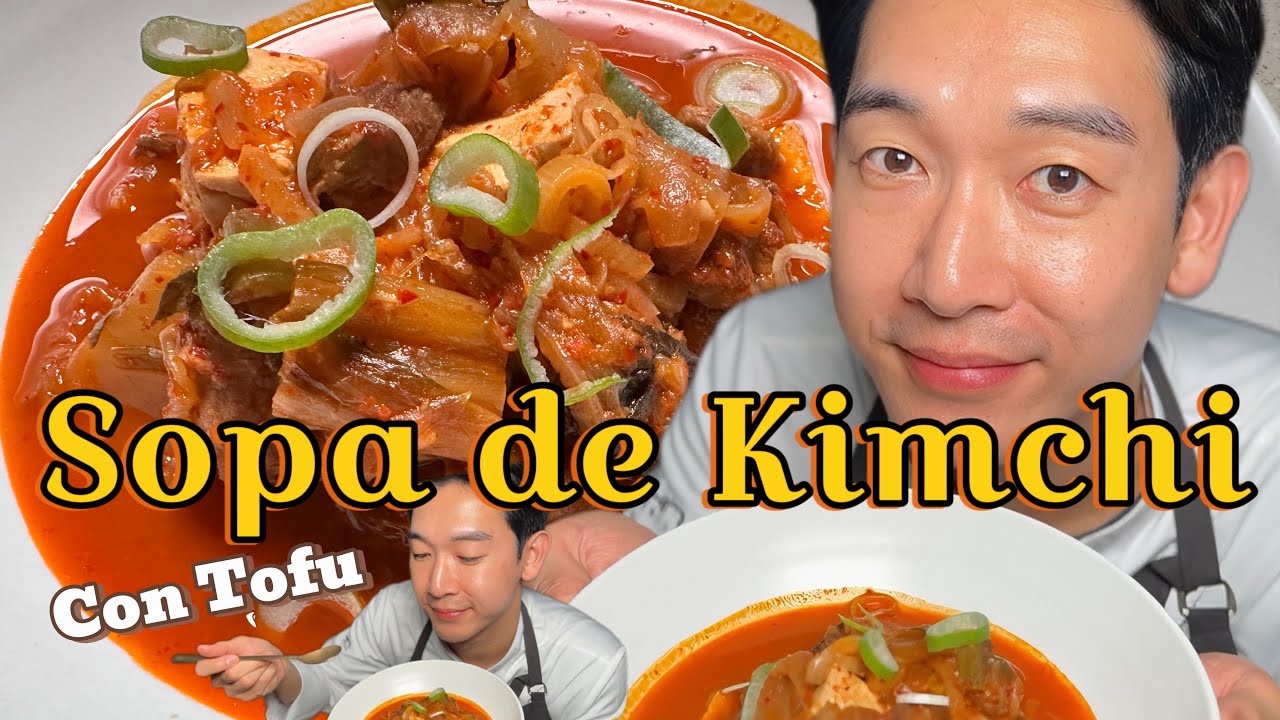 Kimchi-Jjigae (Sopa de kimchi con Tofu)ㅣLa cultura coreana detrás del plato