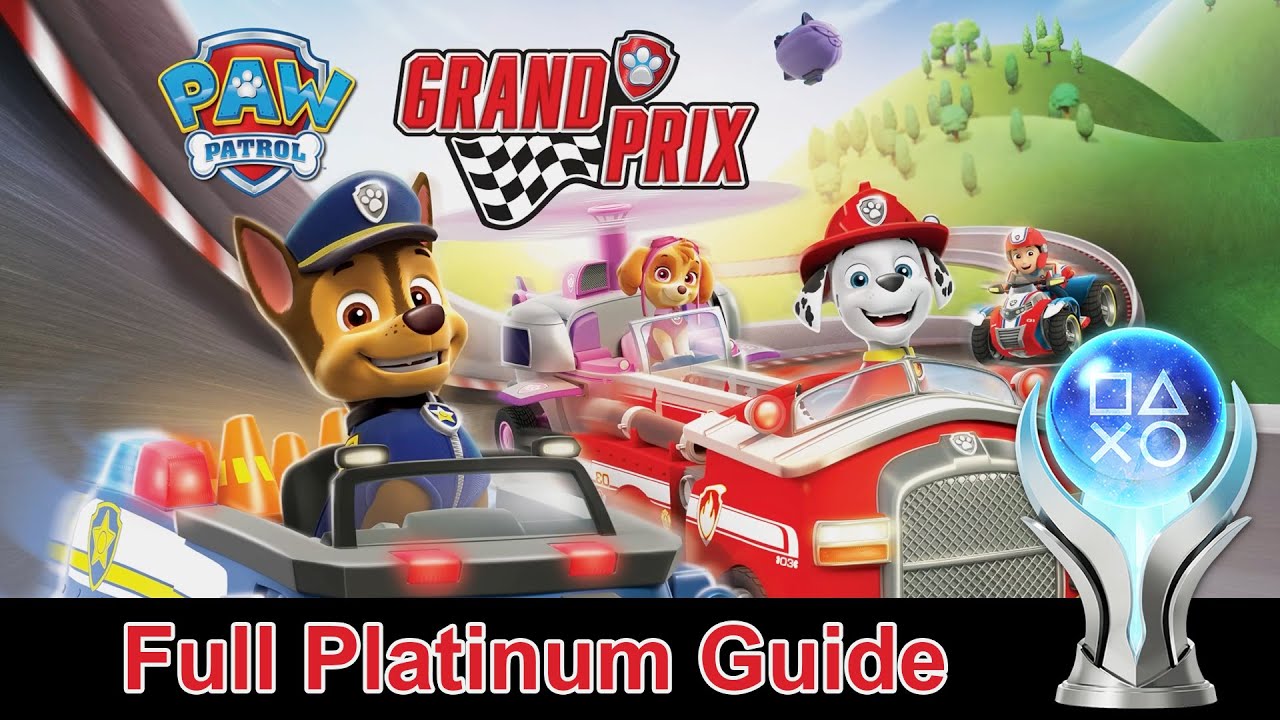 Paw Patrol: Grand Prix (PS5) – Full Platinum Guide