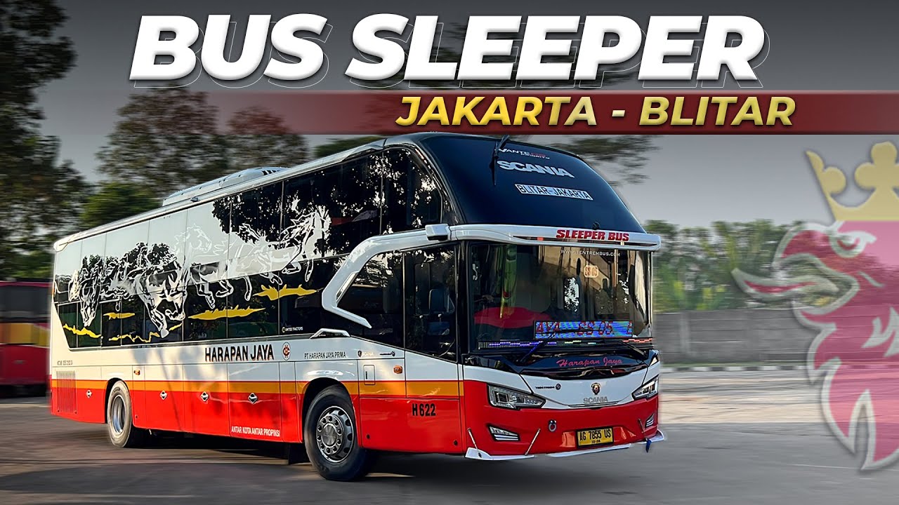 MirrorCam nya Kok Jadi Begini ?? Naik Sleeper Bus Harapan Jaya Jakarta – Blitar #2