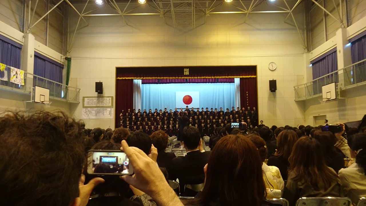附属久留米中学校　卒業式『筑後川 河口』