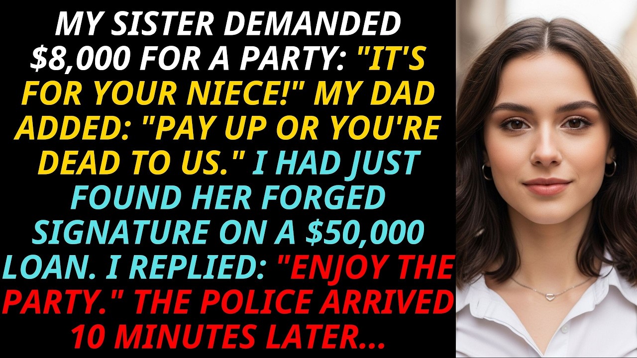 “Pay Up Or You’re Dead To Us,” Dad Said — Minutes Later, My Sister’s $50,000 Fraud Was Exposed