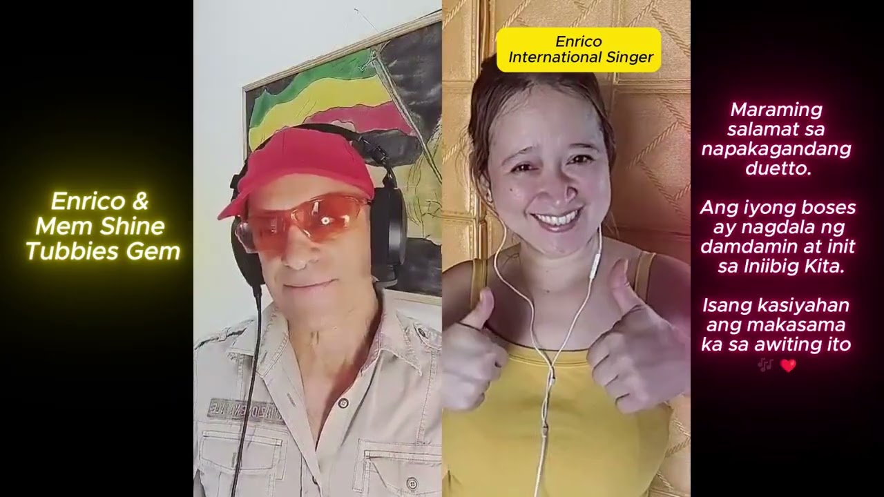Iniibig Kita | OPM Love Song – Duet Version | Enrico & Shine #OPMCover #EnricoMultisinger #LoveSong