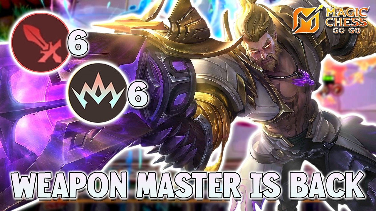 META WEAPON MASTER SEASON 5 IS BACKK ?? ROGER HERO TER-OP MAGIC CHESS GO GO ??
