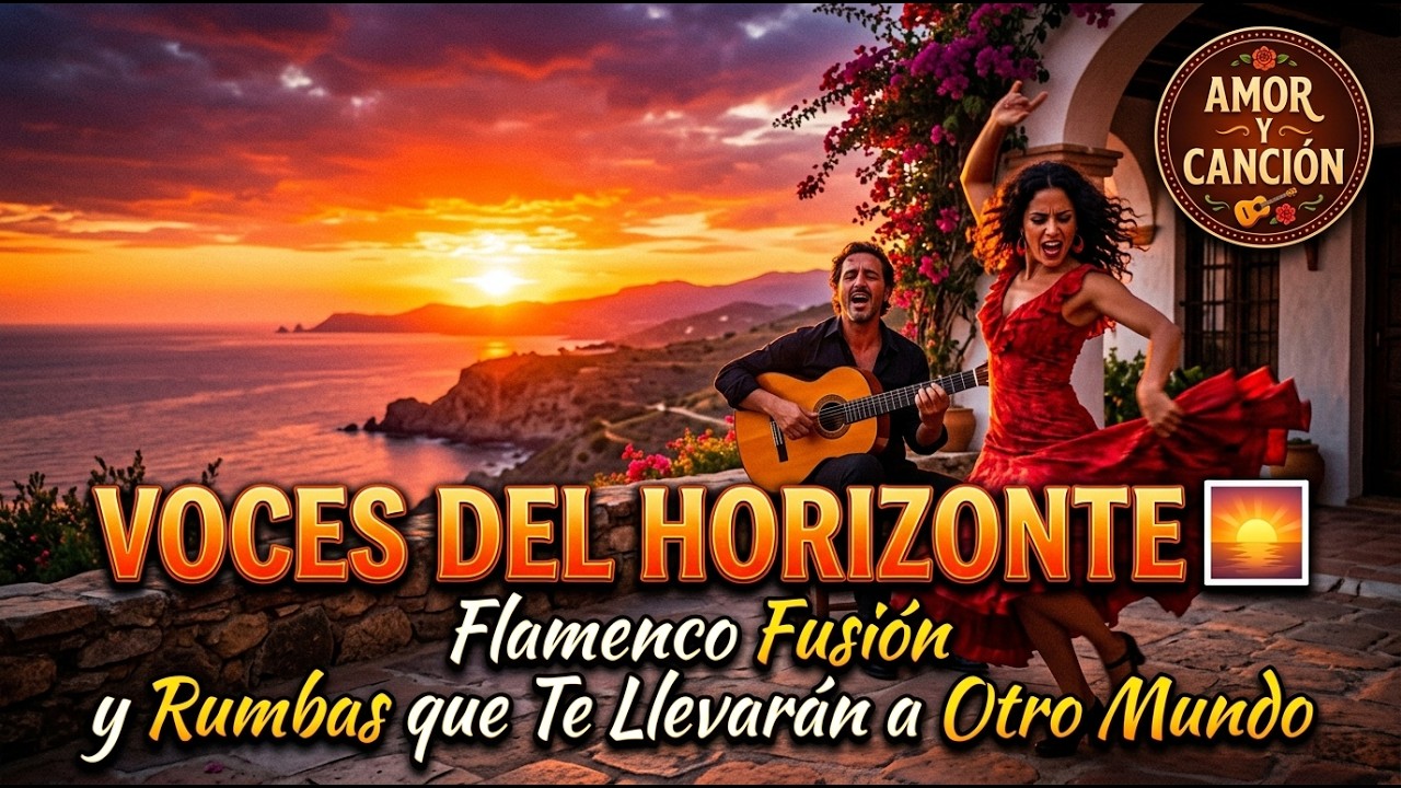 Voces del Horizonte 🌅 Flamenco Fusión y Rumbas que Te Llevarán a Otro Mundo