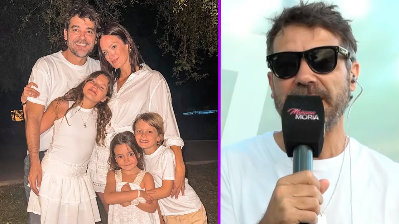 LA EMOCI&Oacute;N DE PEDRO ALFONSO Y PAULA CHAVES EN EL ACTO ESCOLAR PORQUE SU HIJA OLI TERMIN&Oacute; LA PRIMARIA