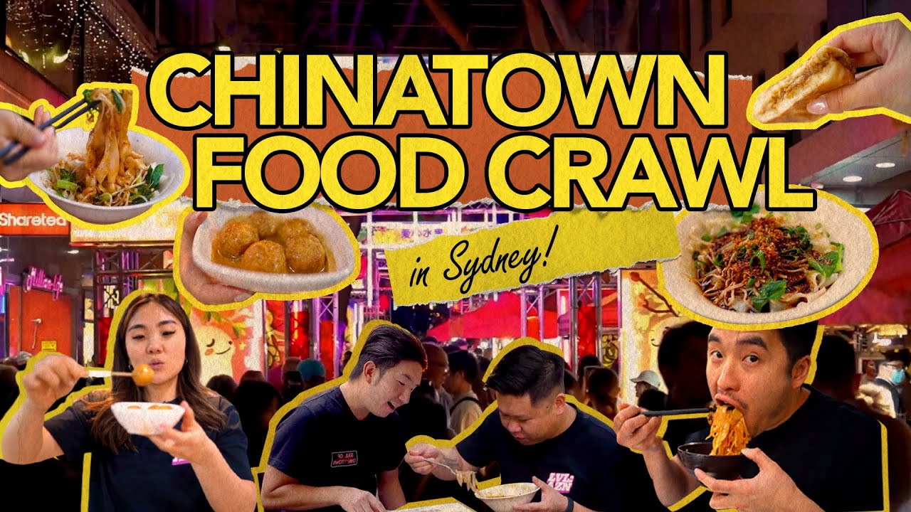 SYDNEY CHINATOWN FOOD CRAWL | Xi&rsquo;an Cuisine, Happy Chef, Emperor&rsquo;s Garden & MORE