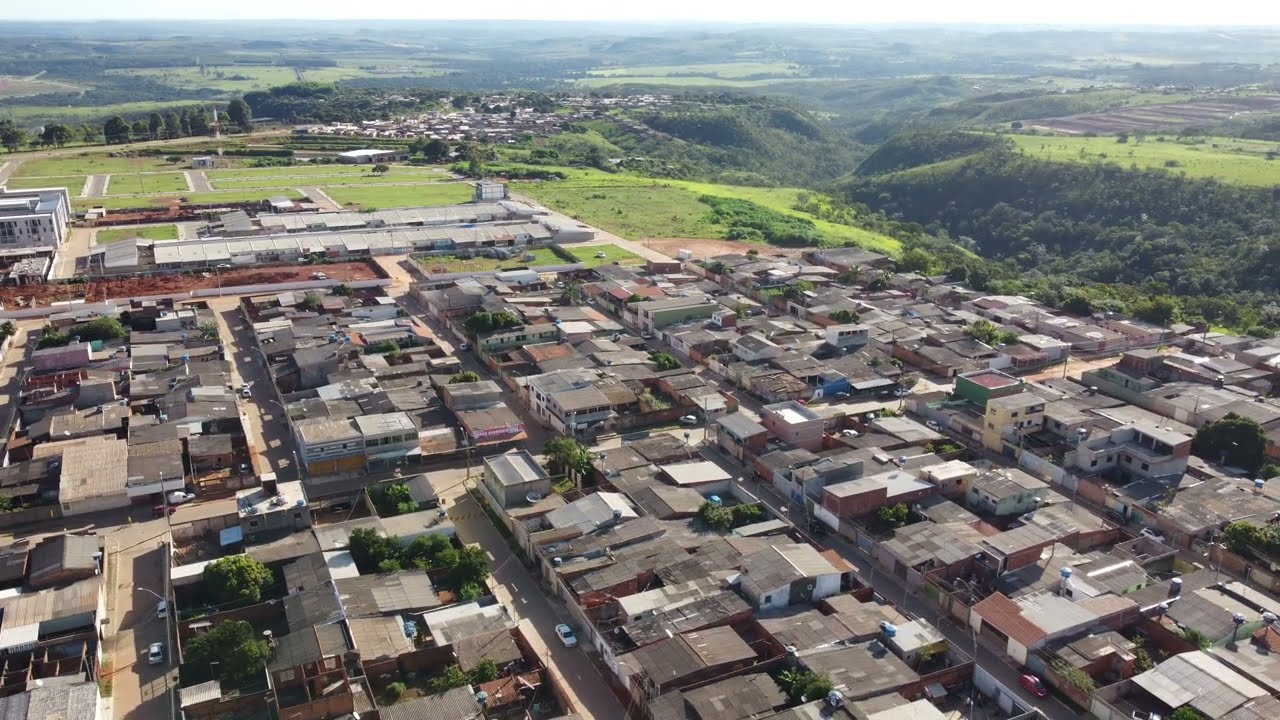 SOL  NASCENTE DF VISTA DE CIMA - IMAGENS 4K