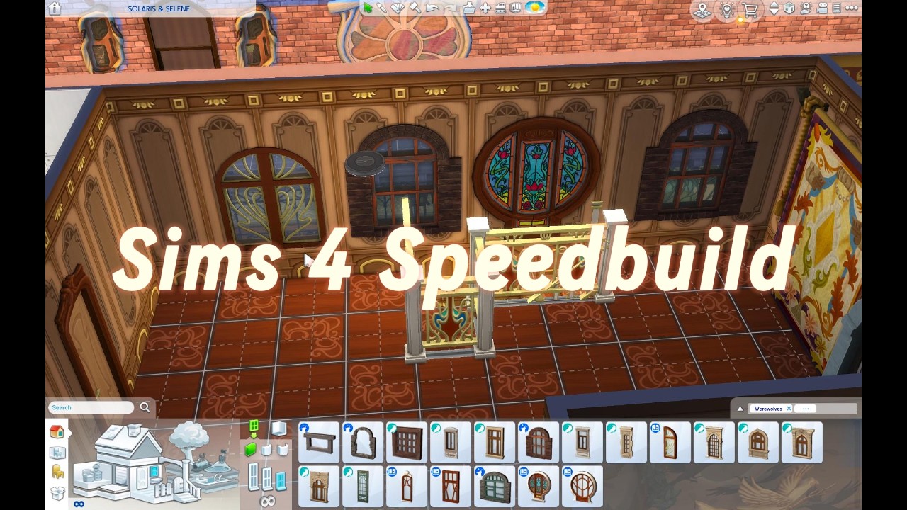 Selene Sims 4 Speedbuild #sims4  #sims4speedbuild  #creator