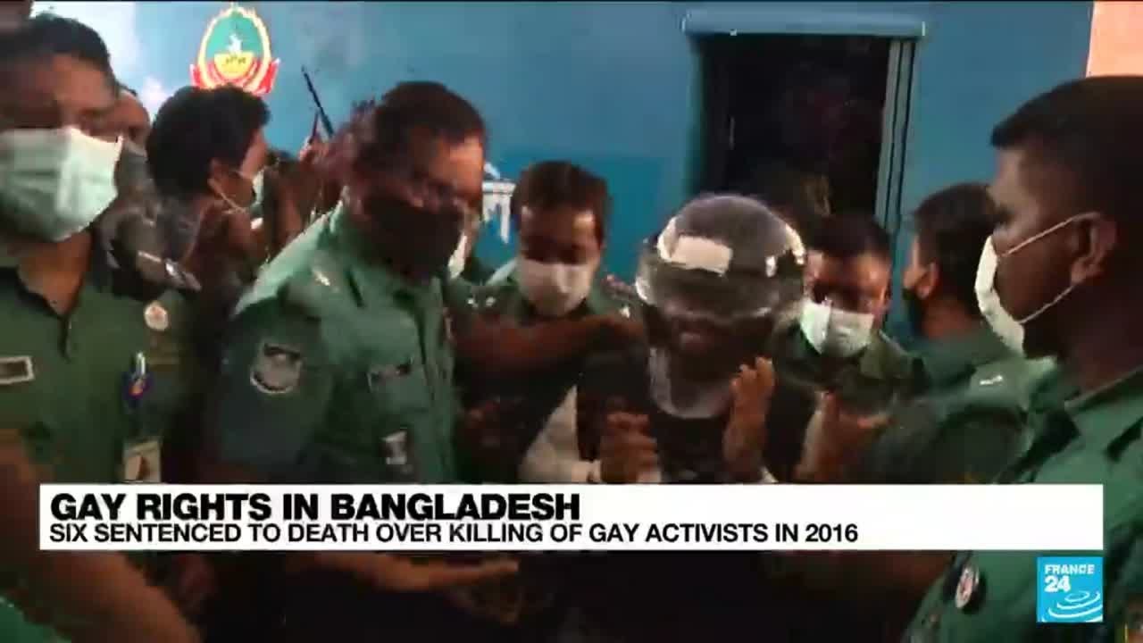 Bangladesh sentences six militants to death for killing gay activists • FRANCE 24 English