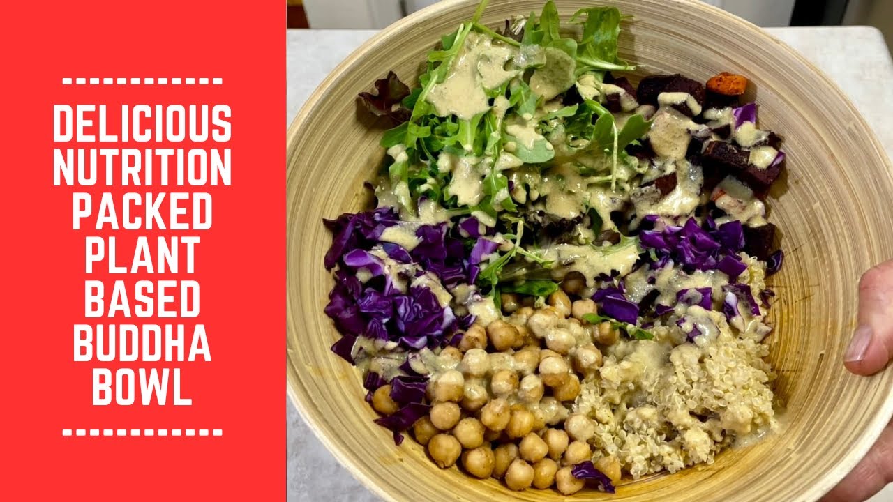 Вкусная и питательная вегетарианская чаша 