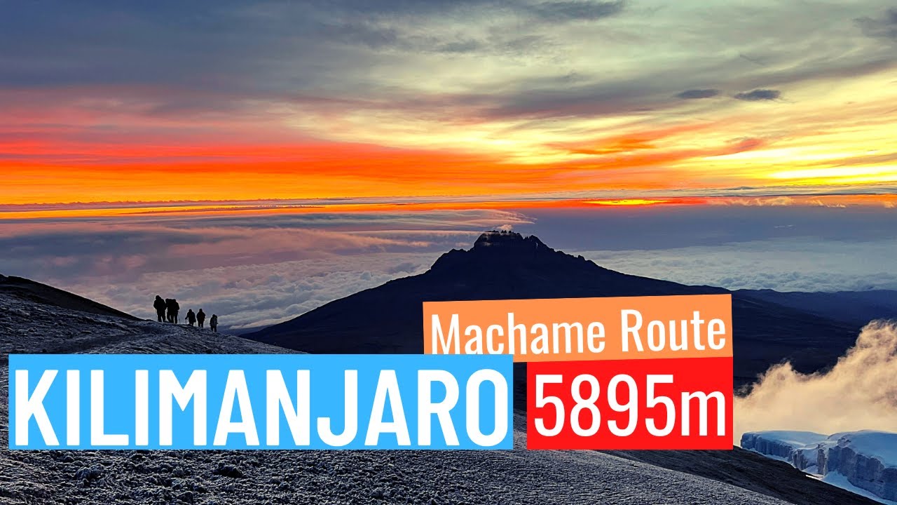 Climbing Mt. Kilimanjaro (5'895 m) in Tanzania via Machame route in 6 days