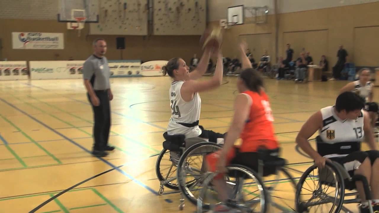 Spielbericht Rollstuhlbasketball- Länderspiel der Damen GER - NED 15.06.13 in Köln (49:51)