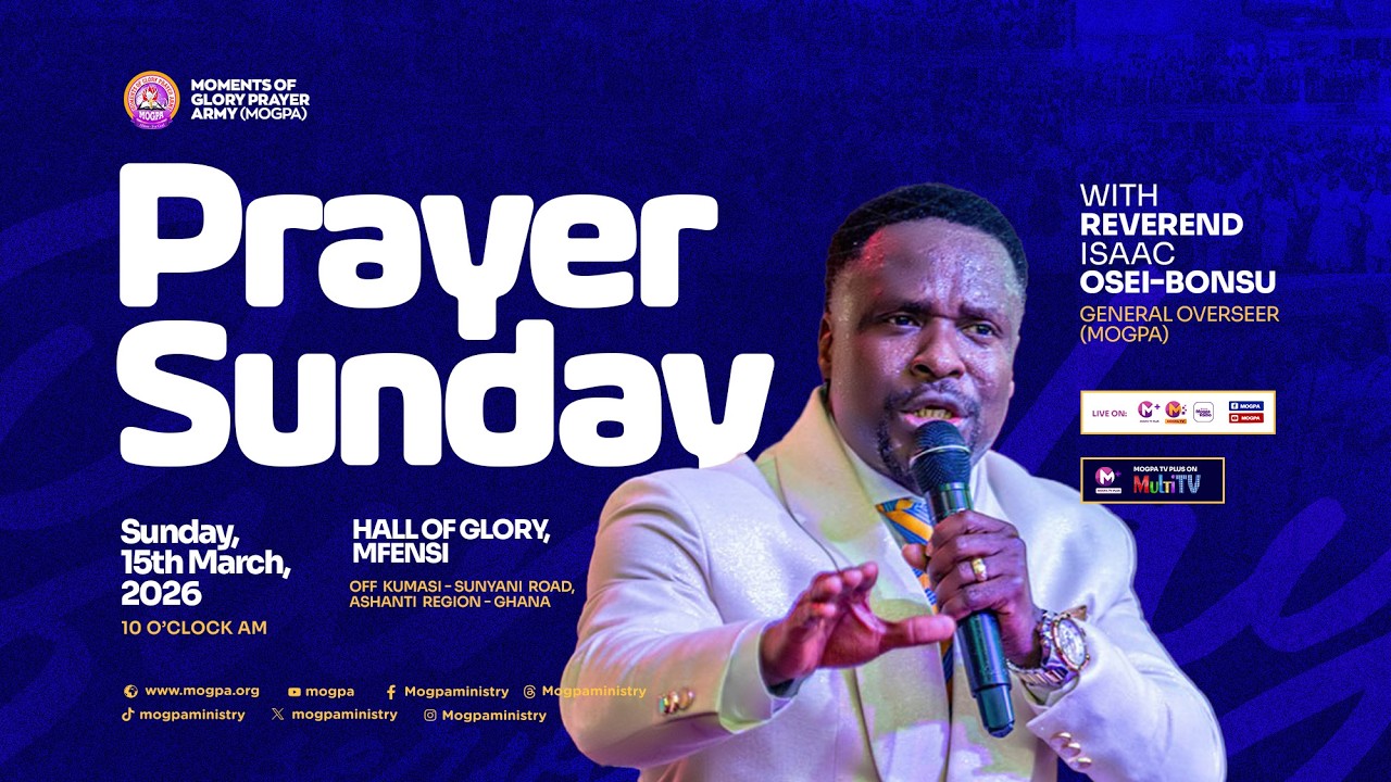 FAVOR AND CROWNING (PART 3) || PRAYER SUNDAY || 15 - 03 - 2026