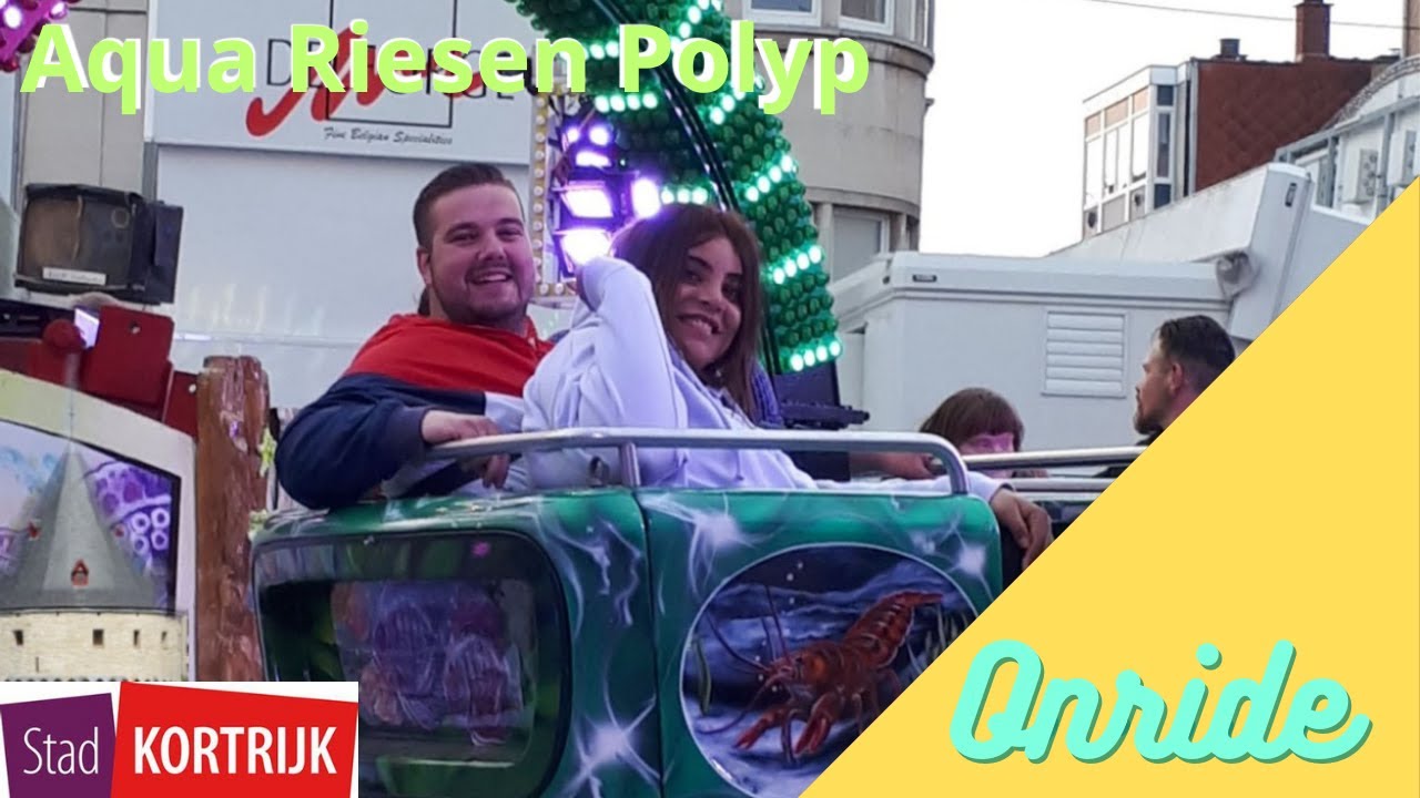 Aqua Riesen Polyp - Onride Paasfoor Kortrijk 2022 (NED/ ENG)