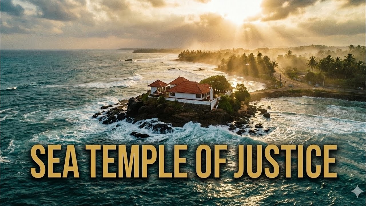 sinigama devalaya 🌅🛕-The sea temple of justice🇱🇰 