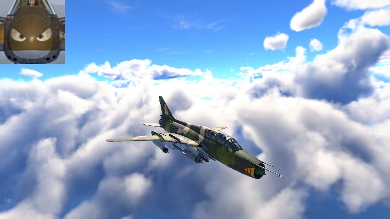 War Thunder SIM - Su 22um3k - First Flight.