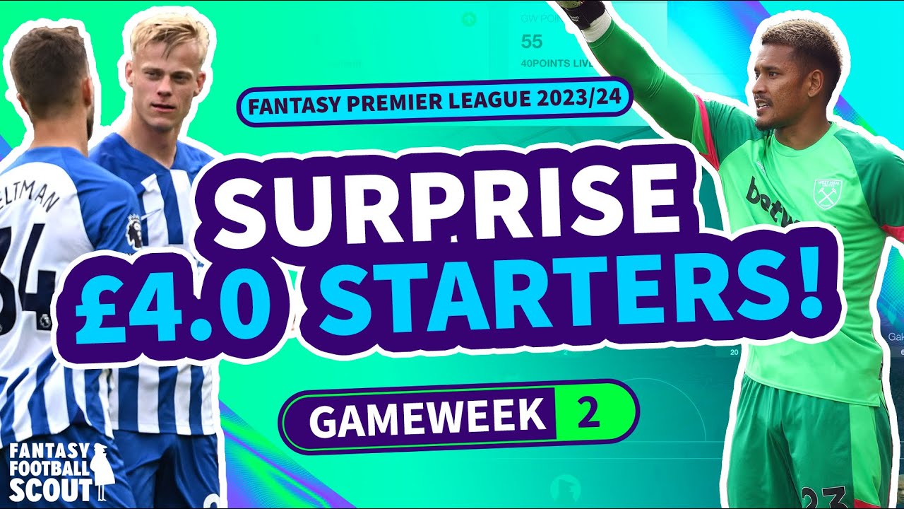 FPL'S CHEAPEST STARTERS | Best budget enablers | #GW2 #fantasypremierleague #fantasyfootball