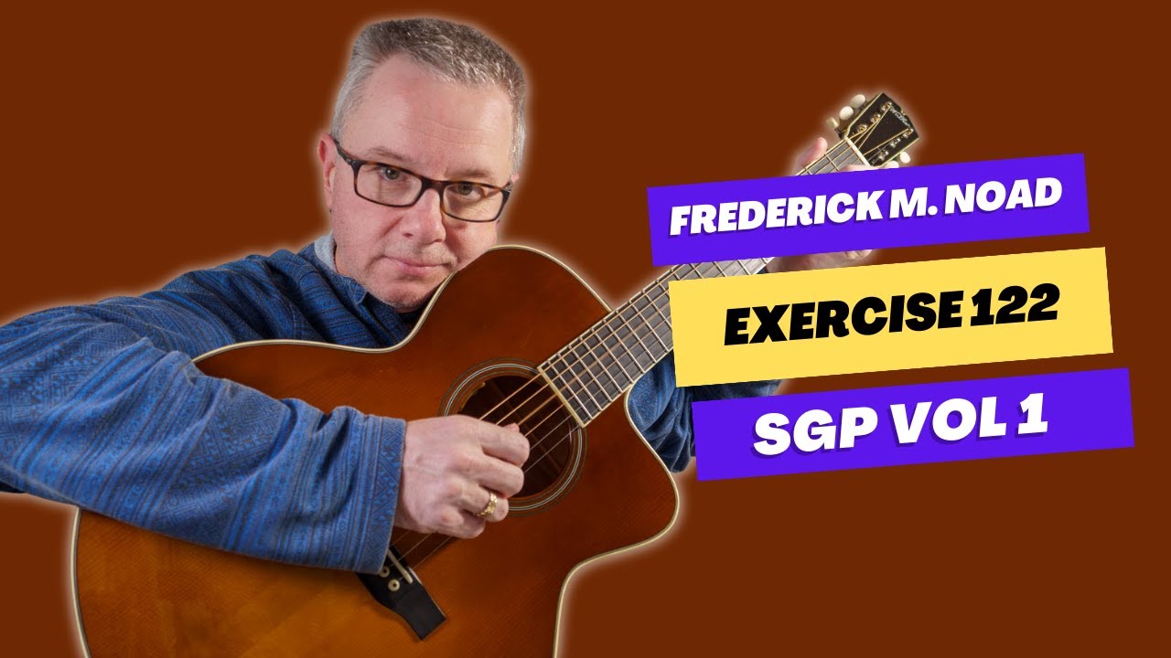 Exercise 122, Lesson 13 - Solo Guitar Playing, Vol. 1