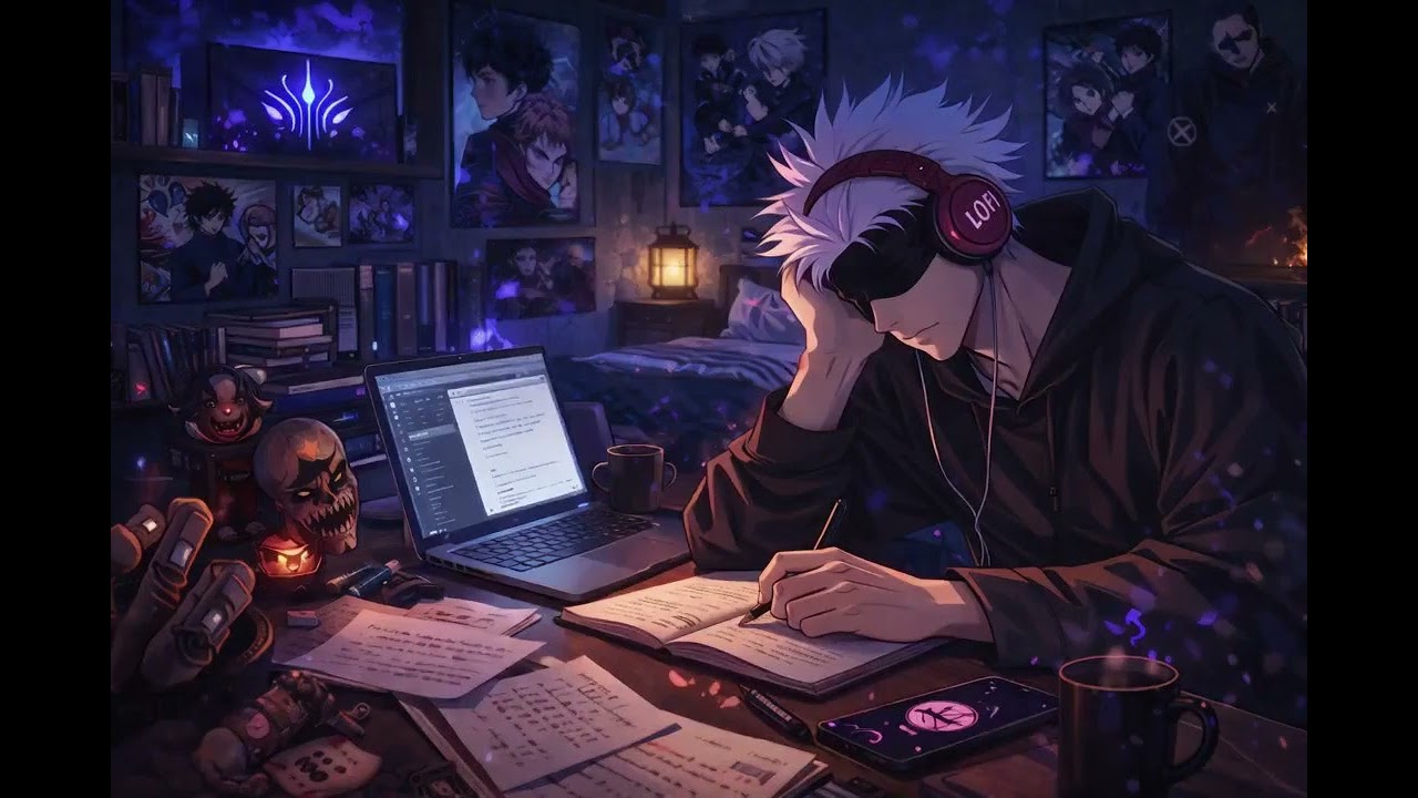 Jujutsu Kaisen Study Music | Focus with Gojo 📚