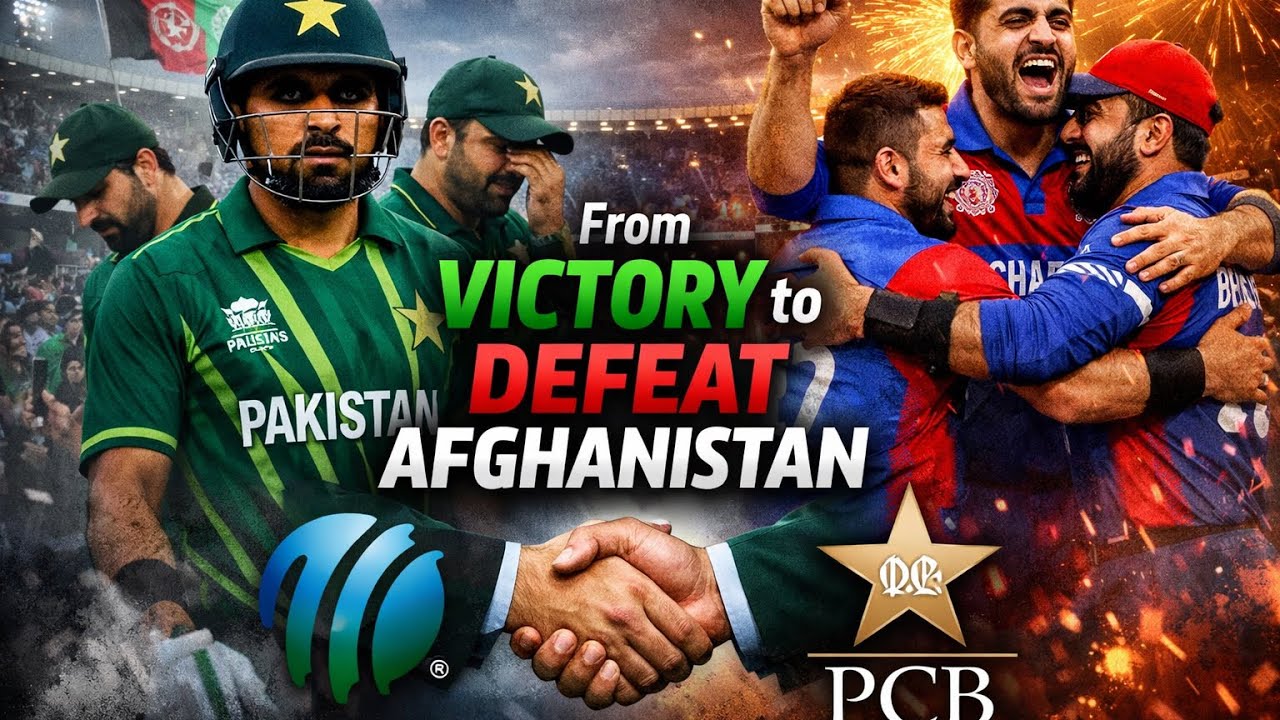 From Victory to defeat Afghanistan ICC-PCB handshake