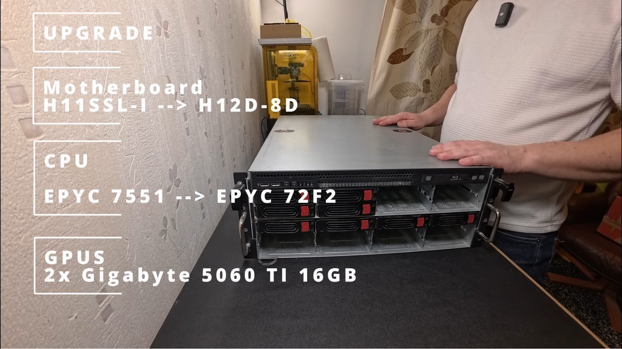 I upgraded my Unraid Server again!