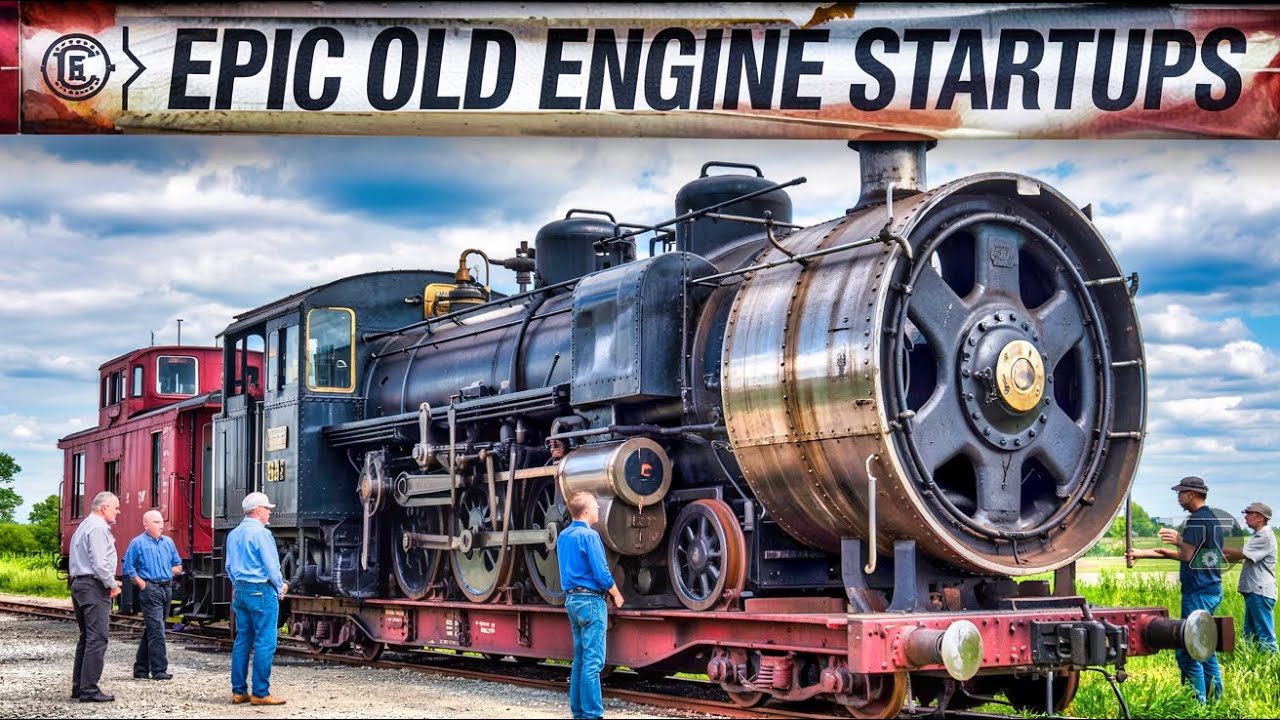 Big Unusual Engines starting up Sound That Will Amaze You