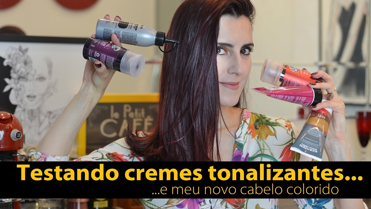 Cabelos Marsala + tonalizante Kamaleão e outras marcas em cabelos naturais
