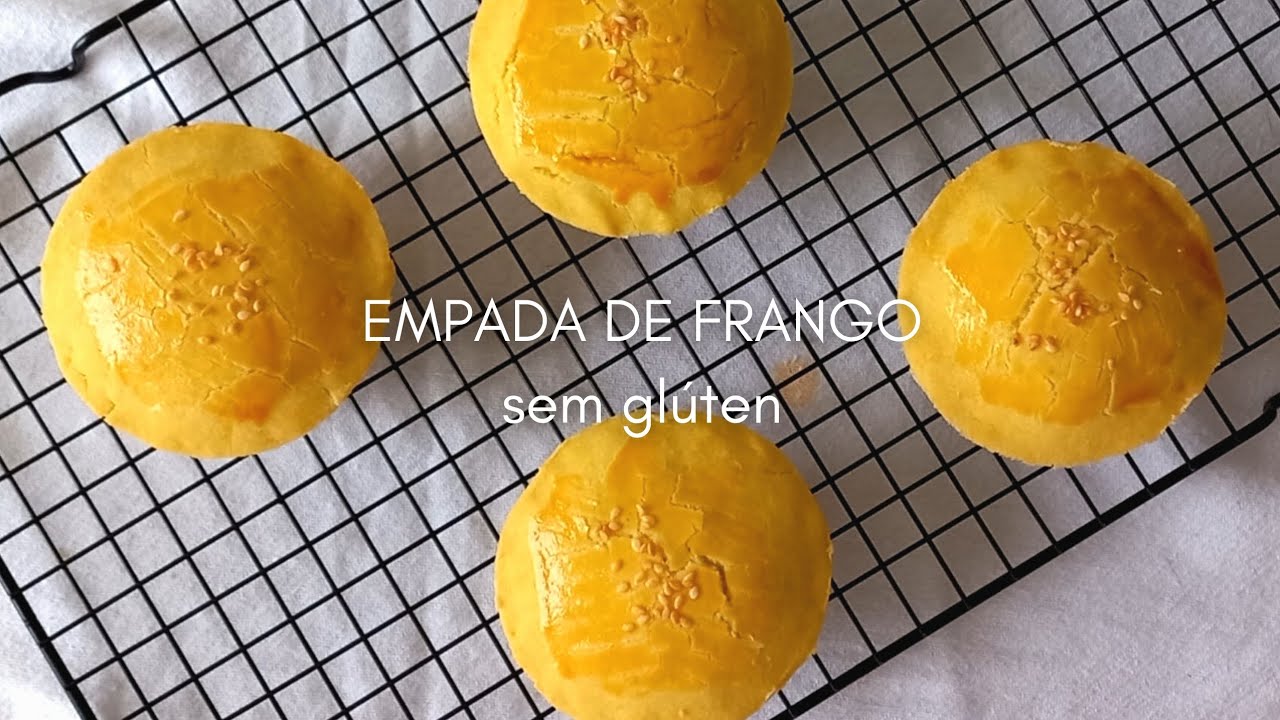 EMPADA SEM GLÚTEN | com recheio de frango cremoso