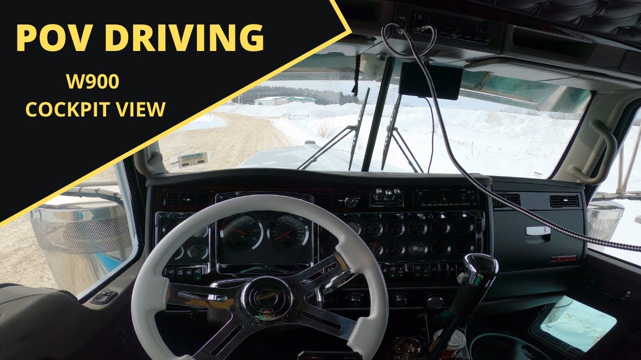 2022 KENWORTH W900L | SPARE TRUCK | POV TRUCK DRIVING ASMR