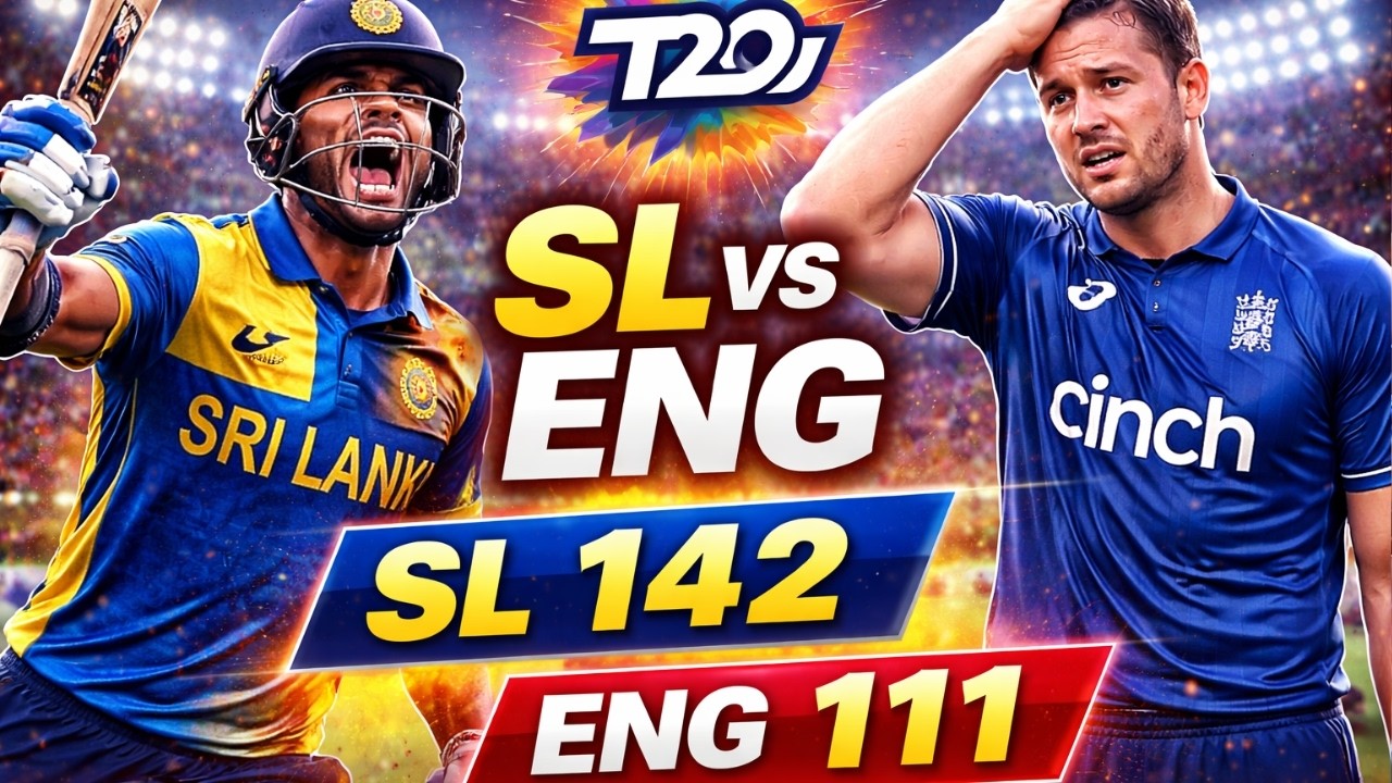 Sri Lanka VS England T20 CO-OP Gameplay With Blackhat
