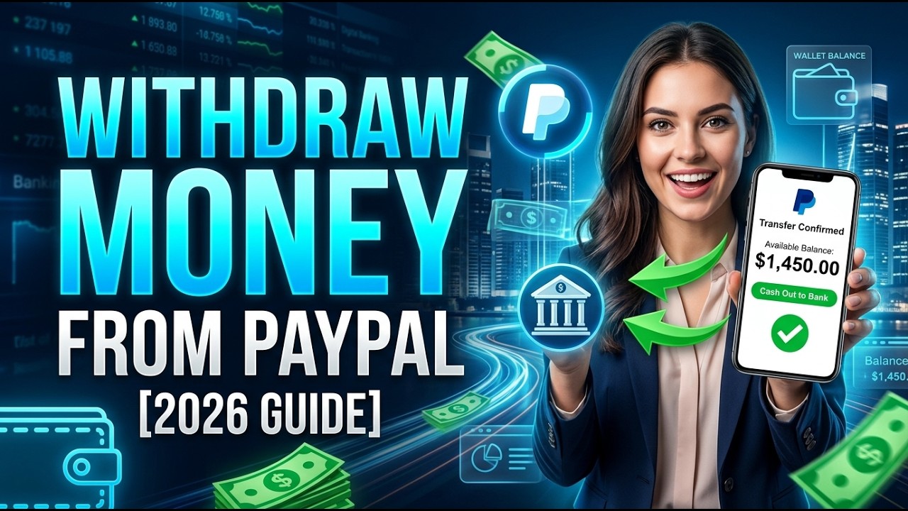 How to Withdraw Money from PayPal [2026 Full Guide]