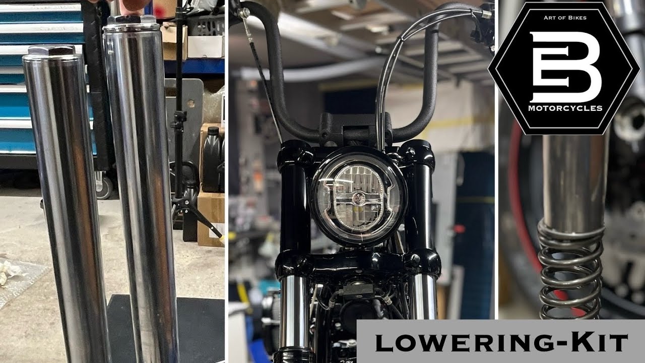 🇺🇸Tieferlegung-Telegabel🇺🇸 Harley-Davidson lowering Kit Thunderbike