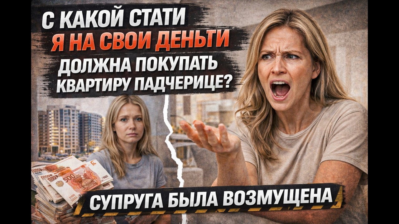 С какой стати я на свои деньги должна покупать квартиру падчерице_ – Супруга была возмущена