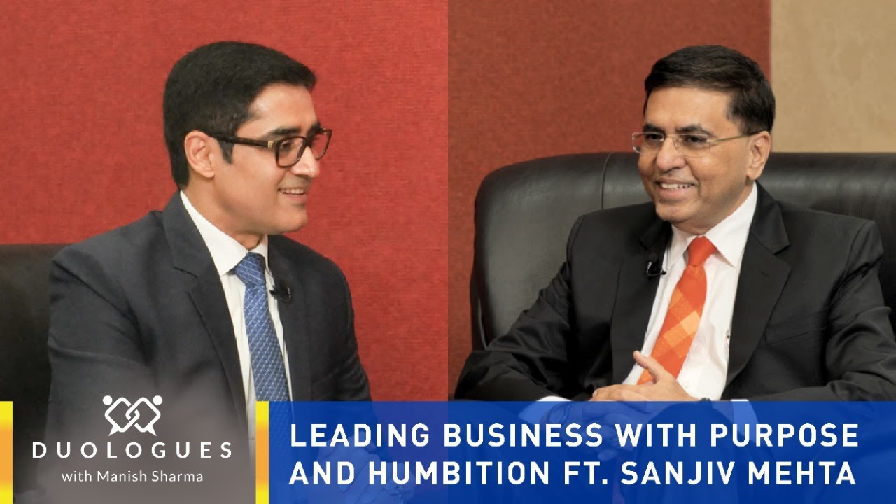 Purpose Leads and Profits Follow with Sanjiv Mehta | Duologues with Manish Sharma