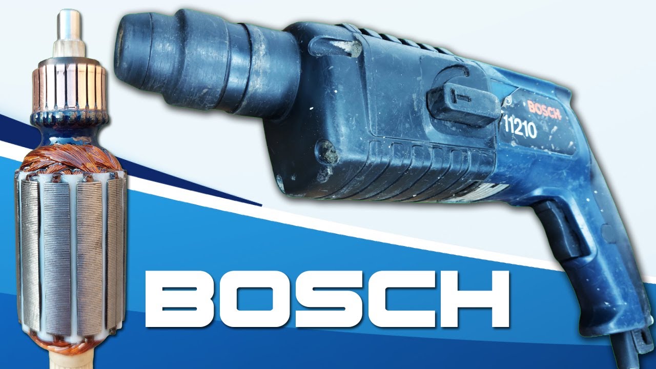 BOSCH (11210) Rotary Hammer converting from 115v to 220v