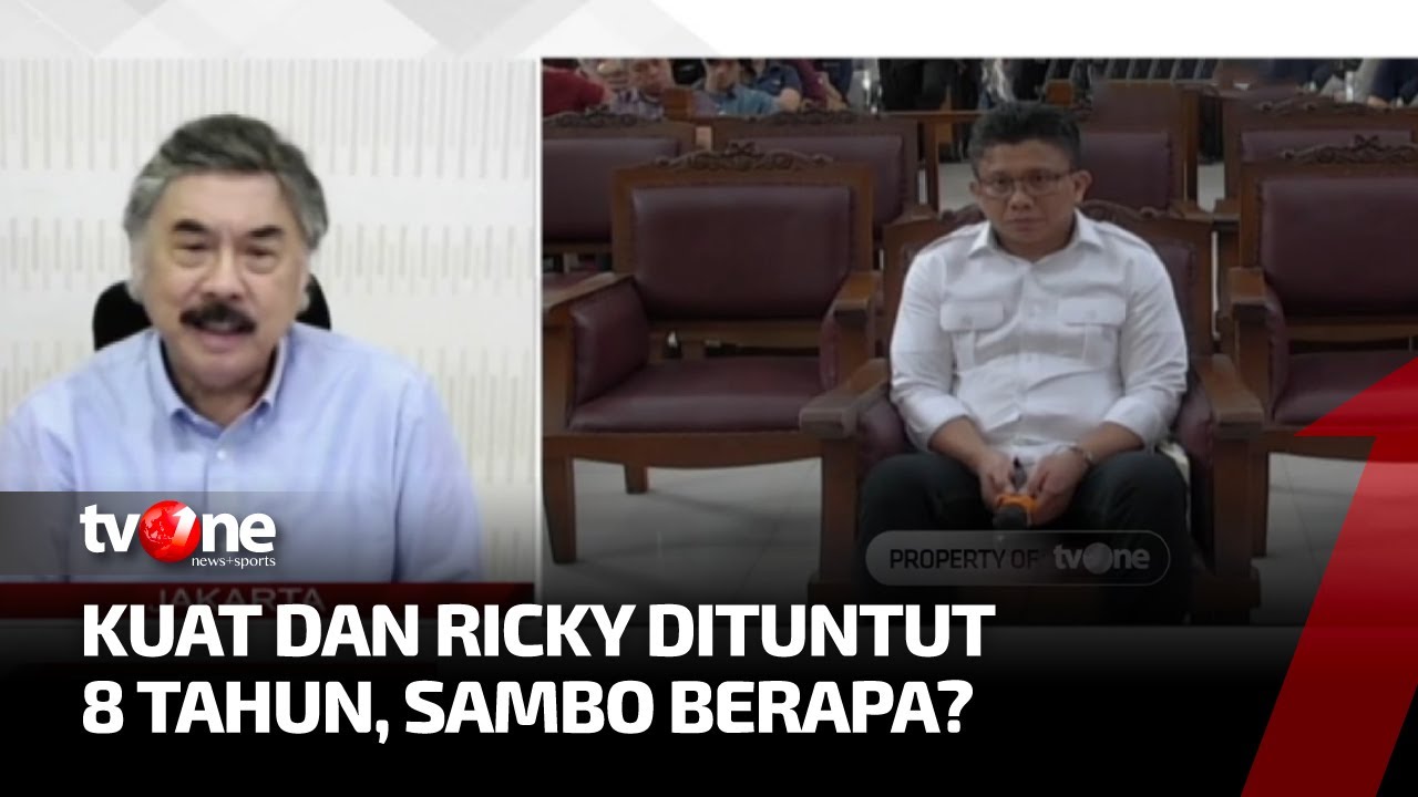 Prediksi Tuntutan Sambo dan PC di Persidangan | Kabar Petang tvOne