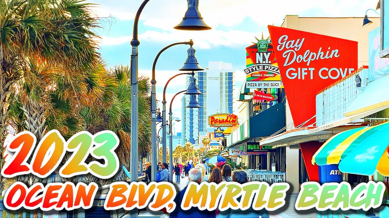 MYRTLE BEACH BOARDWALK, SKYWHEEL, WALKING THE STRIP Back At The Beach 2023