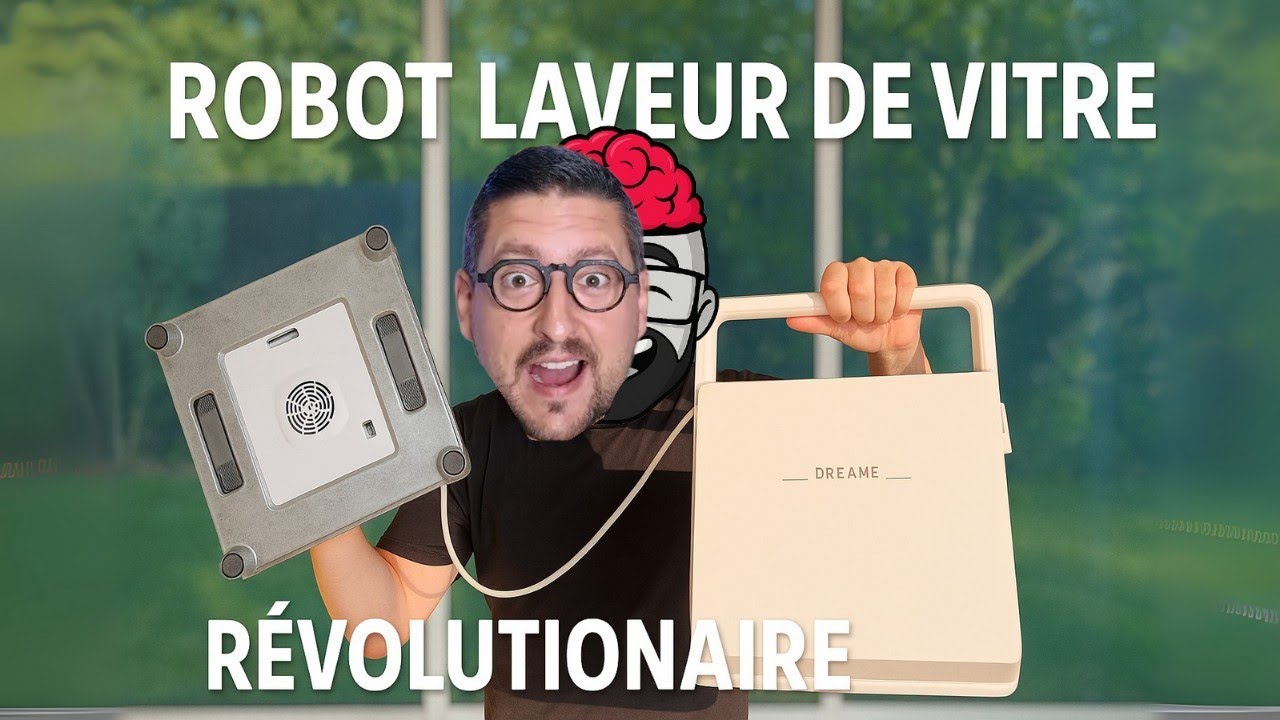 Dreame C1 Station , le meilleur robot laveur de vitre de 2025 ? Test et avis FR @DreameFrance