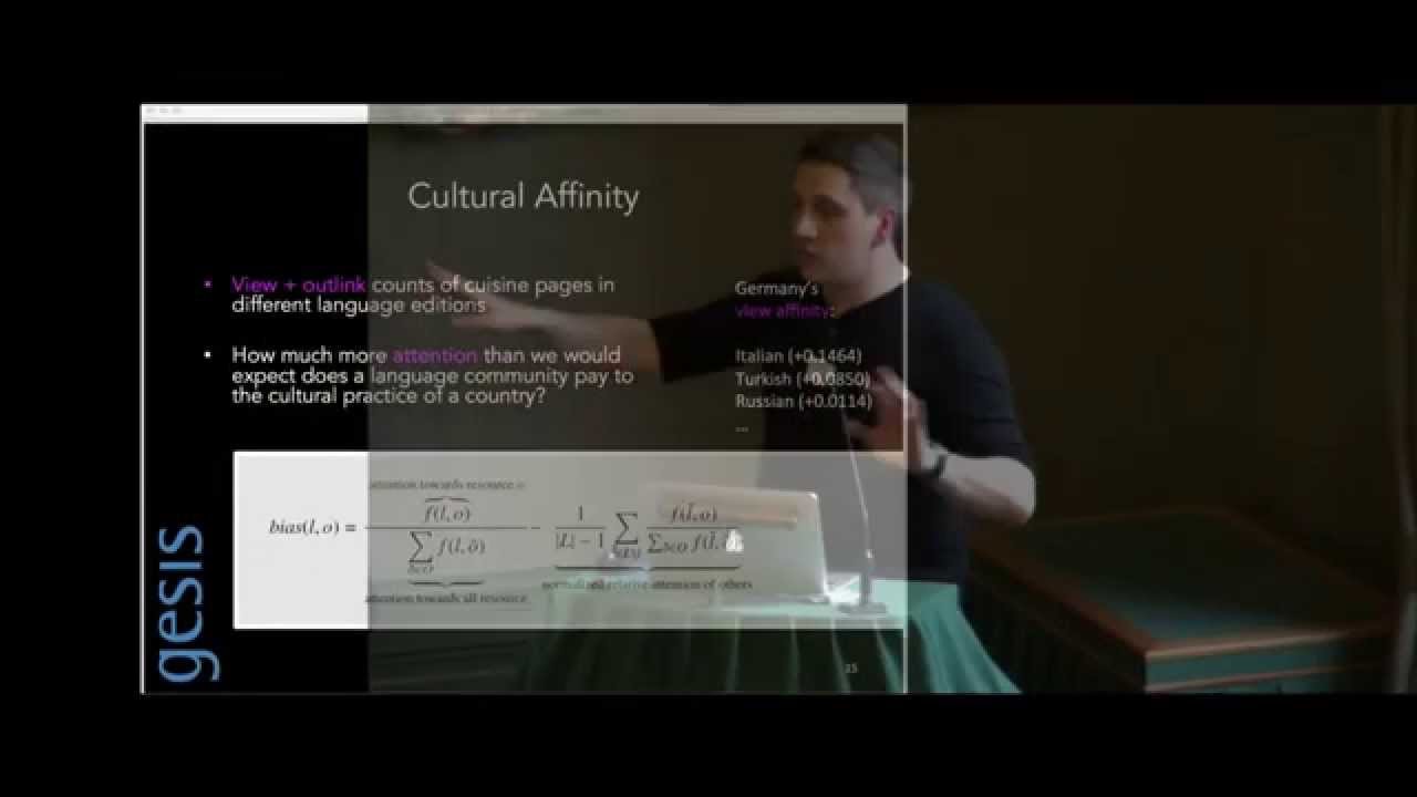 Fabian Flöck - Reading European cross-cultural relations from Wikipedia