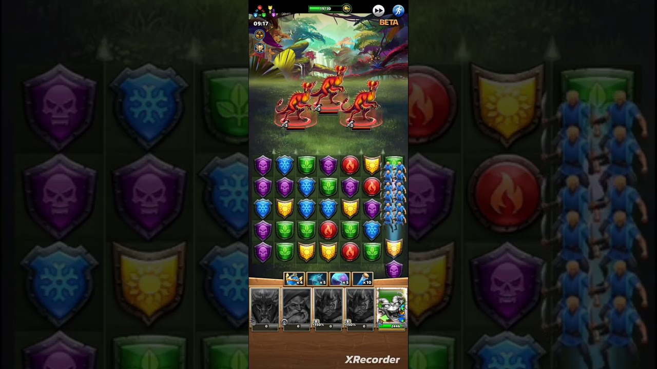 Empires & Puzzles モンスター島 軍団バトル Monster Island Monster horde エンパズ