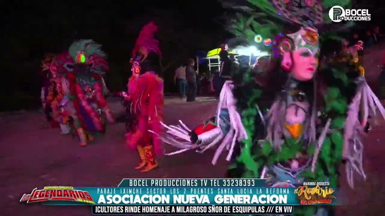 MARIMBA ORQUESTA EL ROSARIO EN VIVO DESDE SECTOR LOS DOS PUENTES PARAJE IXIMECHE 03