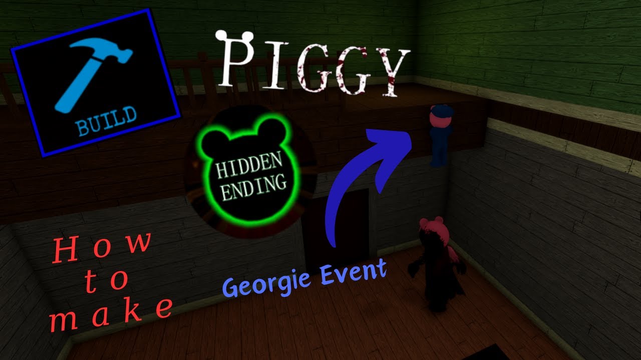 Piggy Build Mode In Hidden Ending | Georgie Tutorial
