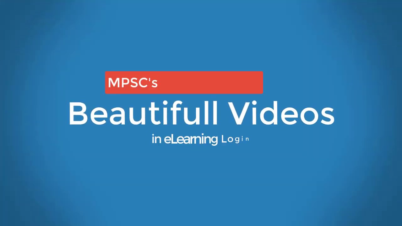 MPSC eLearning Login