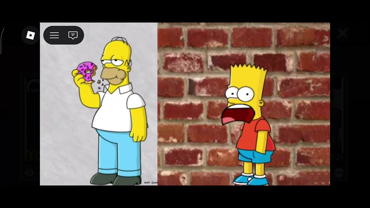 You vs Homer | My movie #Roblox #animations         Lisa's blood is red not white
