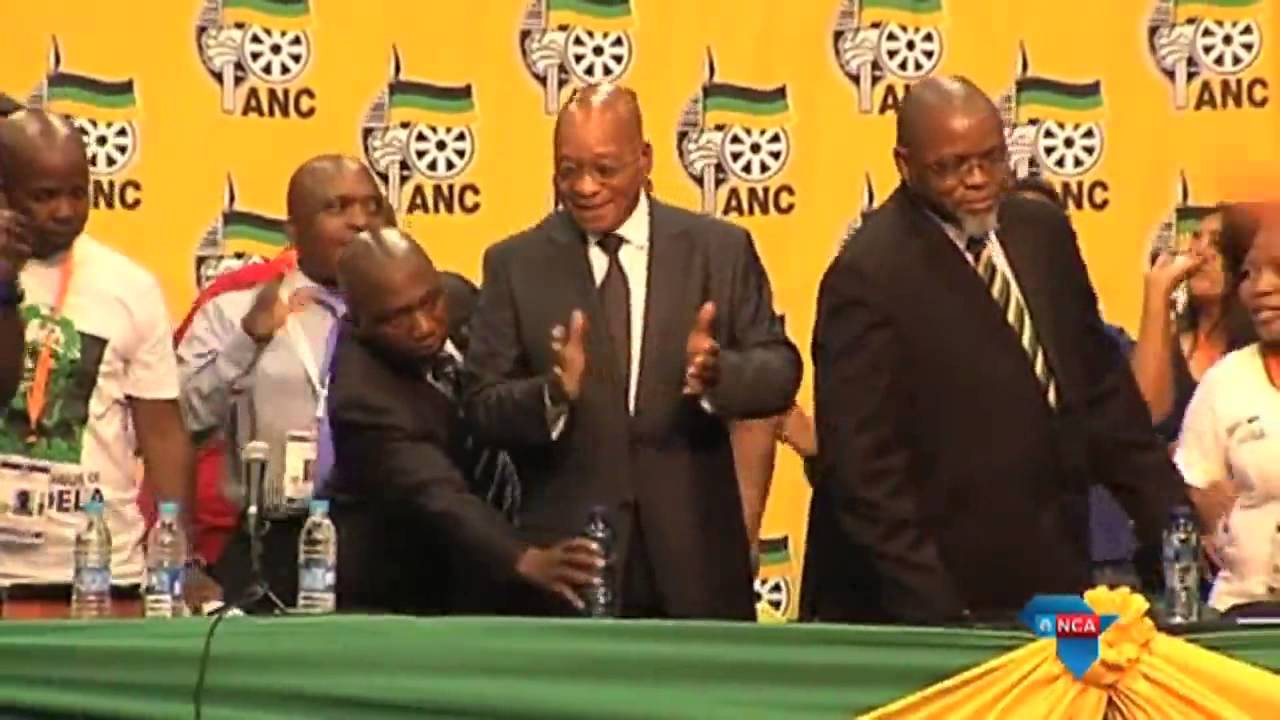 President Zuma arrives at ANCYL conference