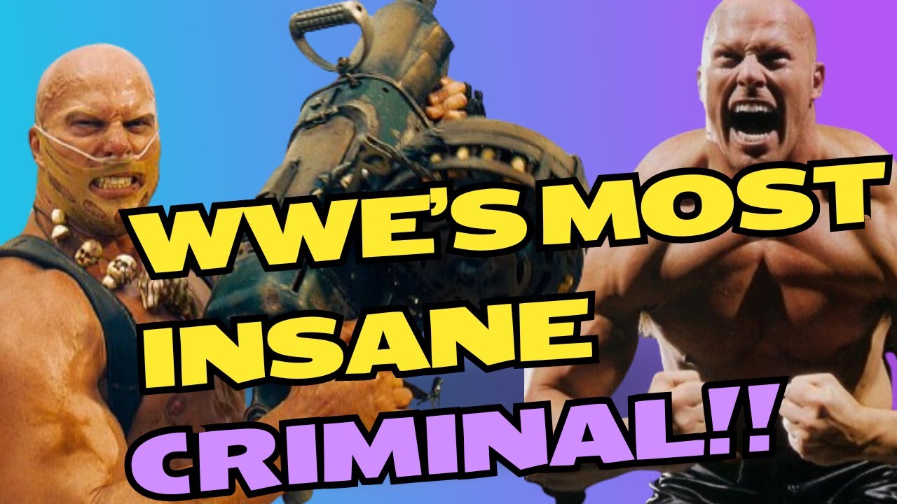 WWE's Most INSANE CRIMINAL: the Nathan Jones Story!!
