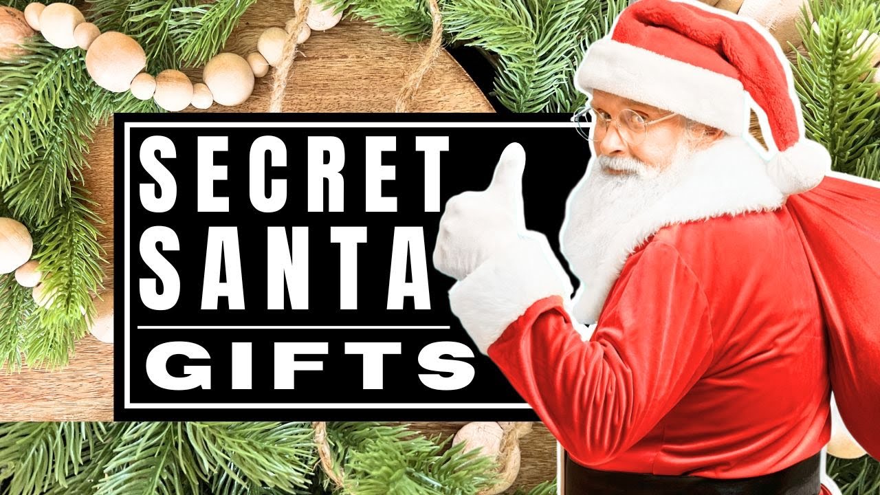 SECRET SANTA GIFTS & DOLLAR TREE DIY ELF *MYSTERY BOX CHALLENGE*