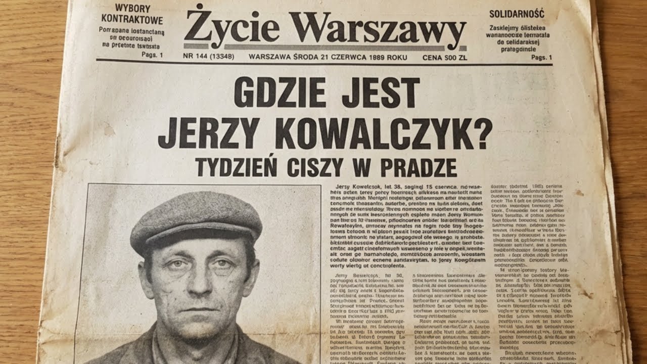 1989: Wyszedł po gazetę o świcie — wróciła tylko jego czapka