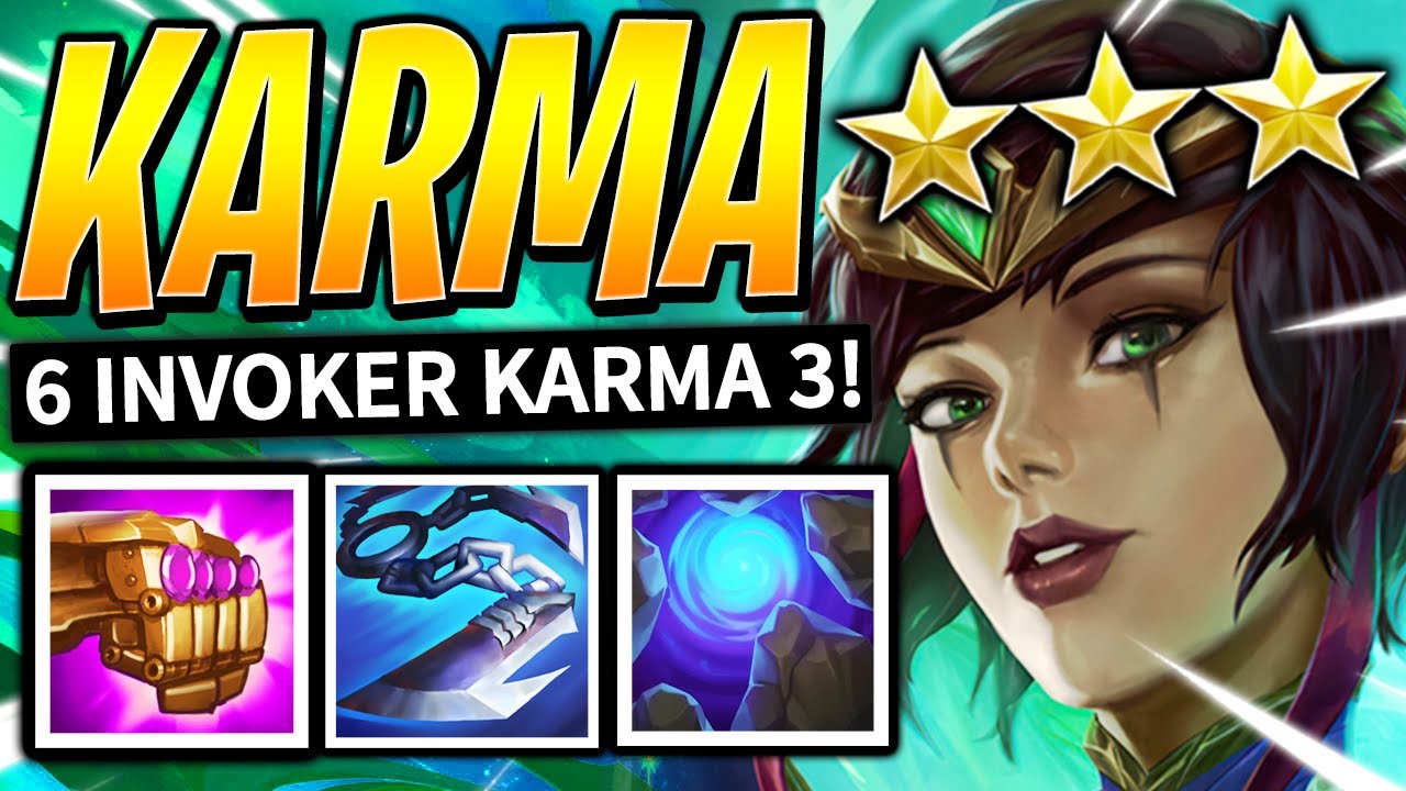 KARMA 3 NUKE BUILD w/ 6 INVOKER!! - TFT SET 9 GUIDE Teamfight Tactics 13.12 Best Comps