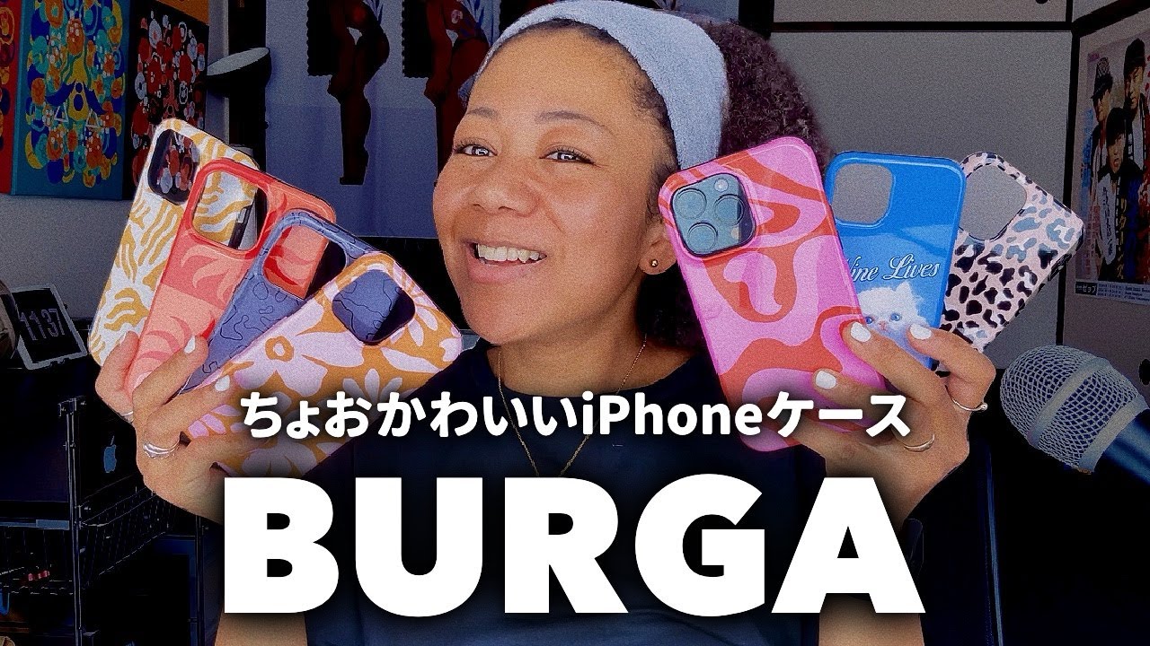 インスタ広告で見つけた可愛いiPhoneケース💕【BURGA】